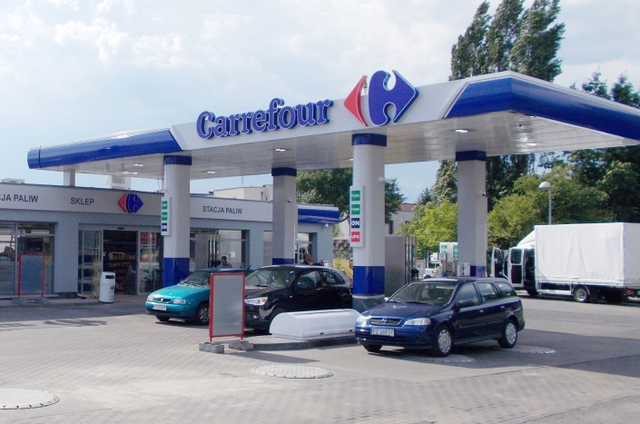 reklamy dla stacji paliw samantonio