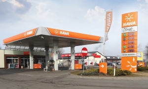 reklamy dla stacji paliw samantonio